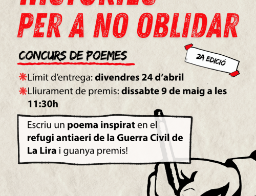 Participa en el concurs “Històries per a no oblidar”
