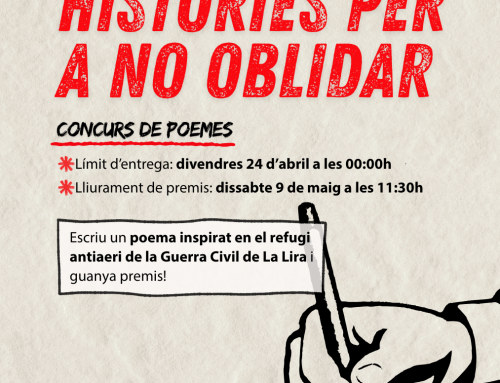 Participa en el concurs “Històries per a no oblidar”!