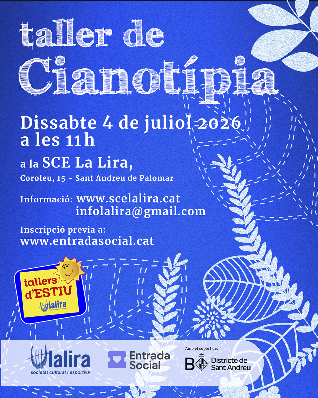 taller de cianotípia